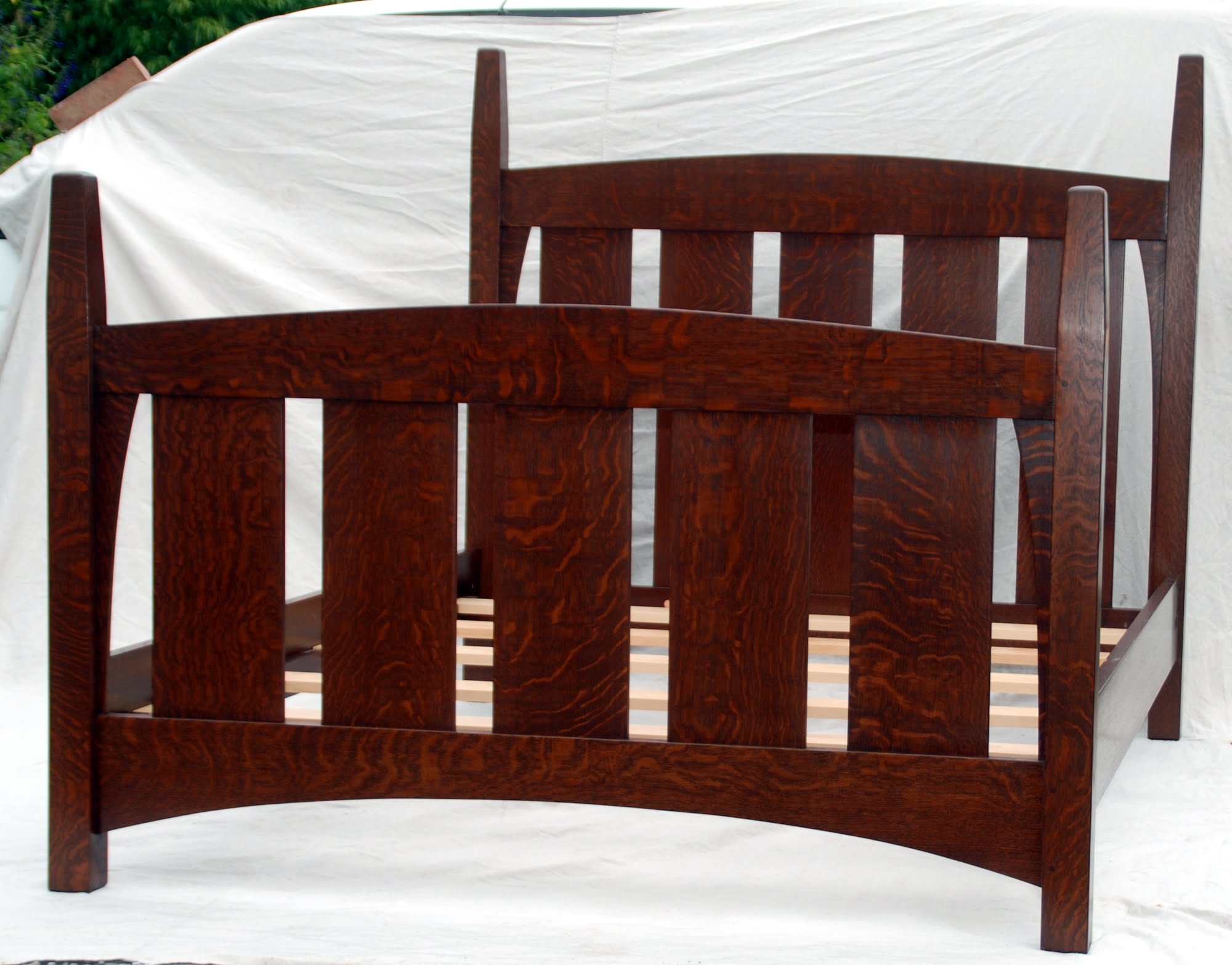 Voorhees Craftsman Mission Oak Furniture Gustav Stickley Harvey